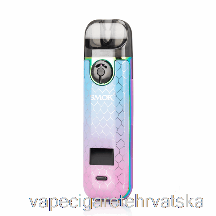 Vape Cigarete Smok Novo 4 25w Pod Kit Cyan Pink Cobra